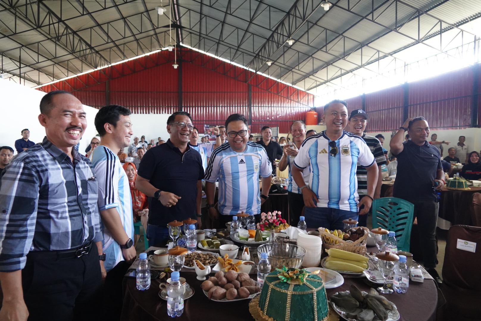 Nobar Piala Dunia di Gowa Jadi Ajang Pererat Silaturahmi Warga, TNI dan Pemda