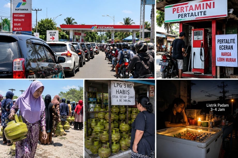 Antrean Mengular dan Gas Menghilang, Negara Terlihat Tak Siap Hadapi Kemarau