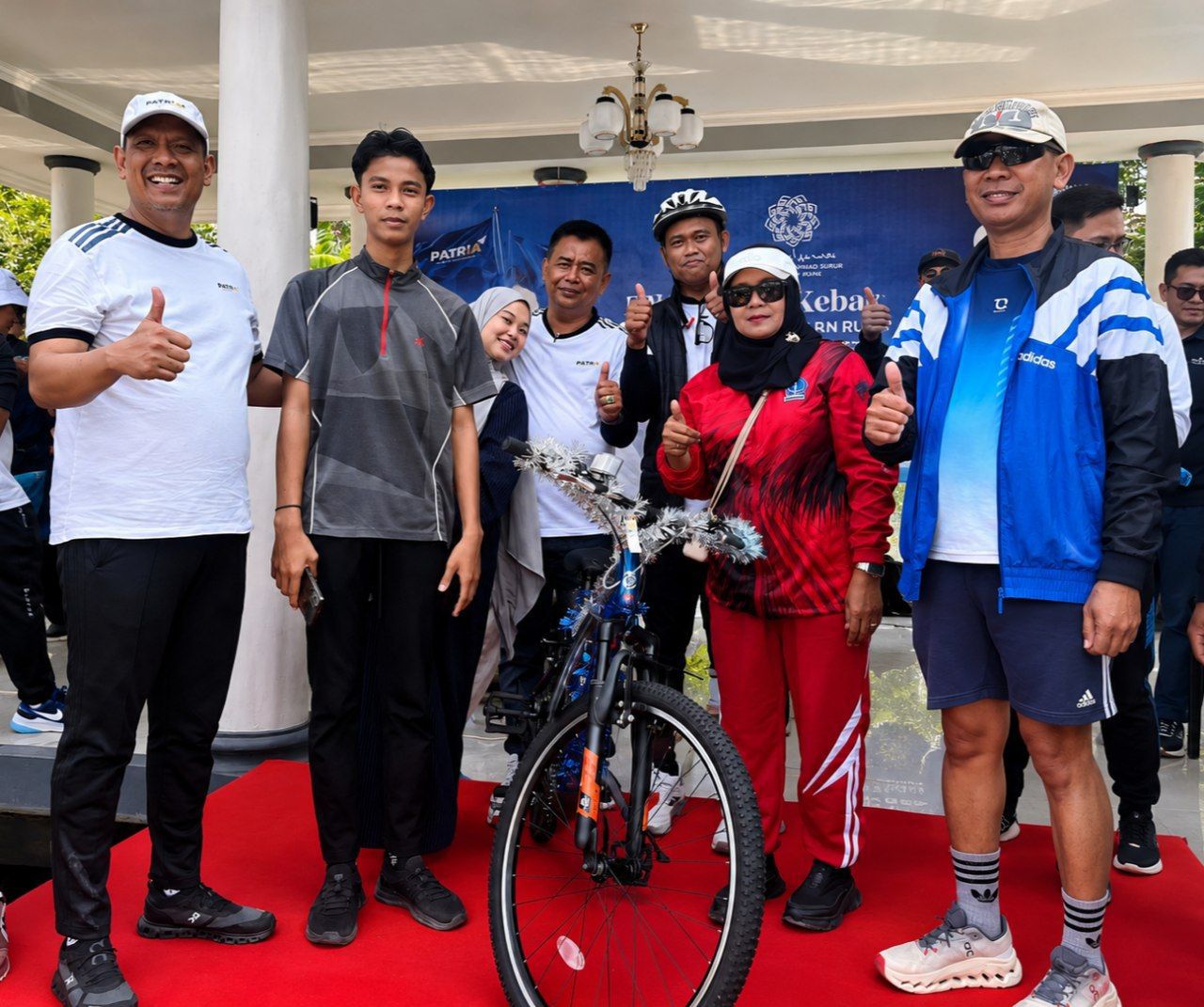 Dari Pompanua ke Welado, Patria Fun Bike Ajak Warga Sehat Sambil Bersilaturahmi