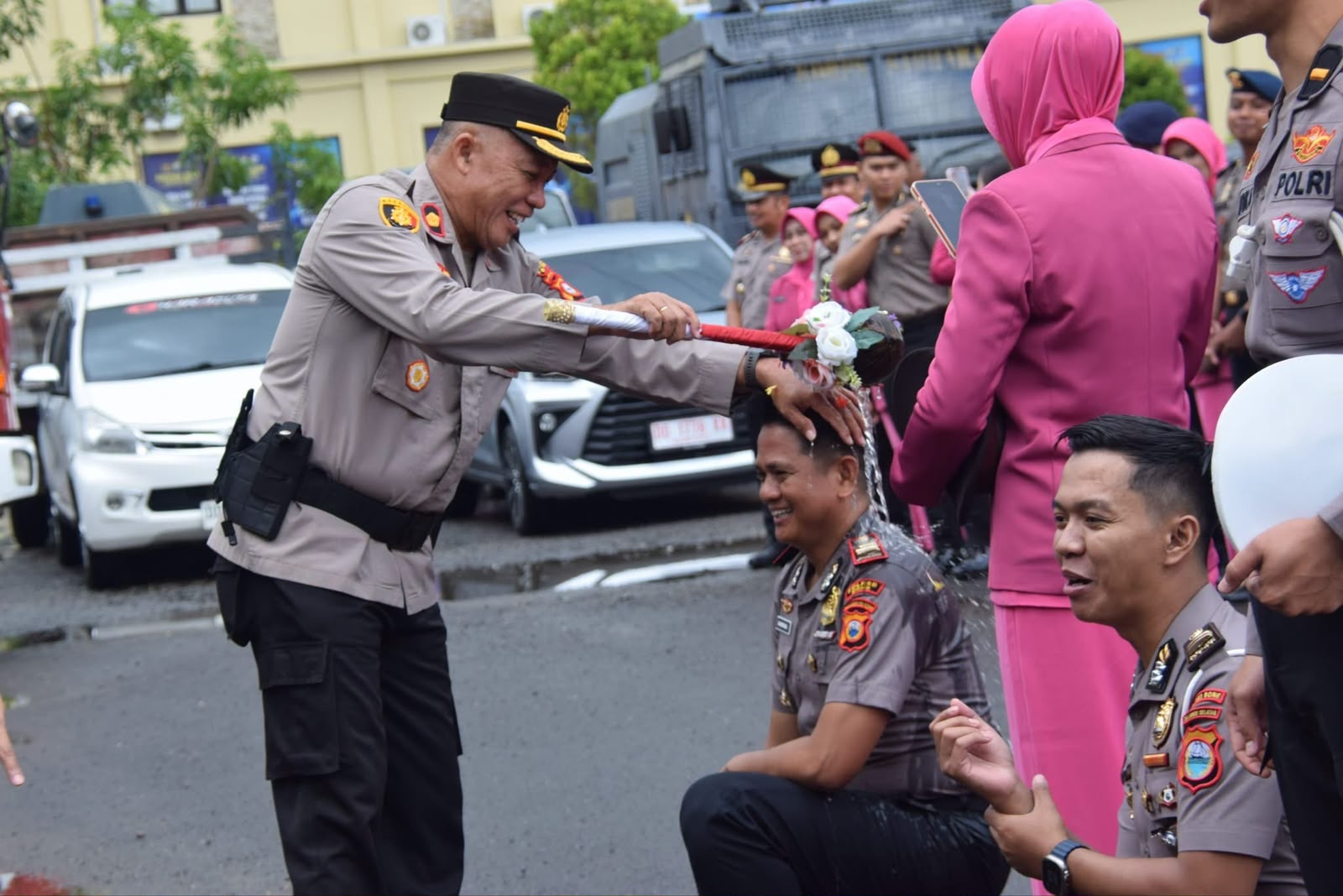 93 Personel Polres Bone dan Brimob Naik Pangkat, Wakapolres: Semakin Tinggi Pangkat, Semakin Besar Tanggung Jawab