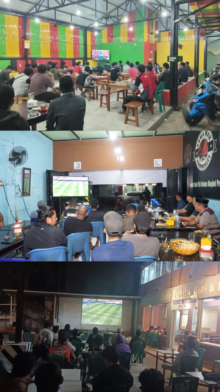 Nobar Piala Dunia 2026, Kodim 1409/Gowa Perkuat Kedekatan TNI dan Warga