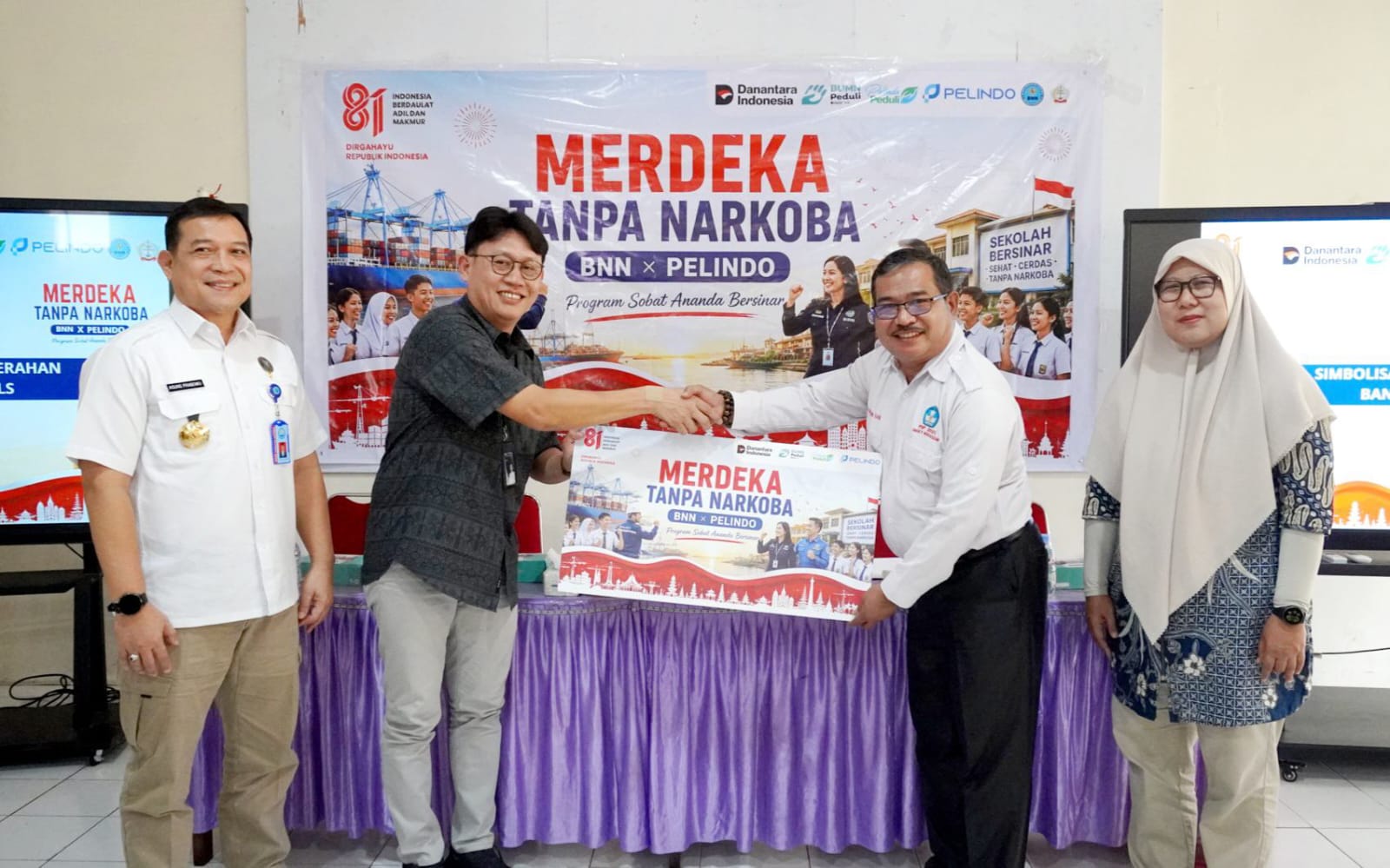 Pelindo dan BNN Sulsel Bidik Pelajar, Cegah Narkoba Sebelum Merusak Masa Depan