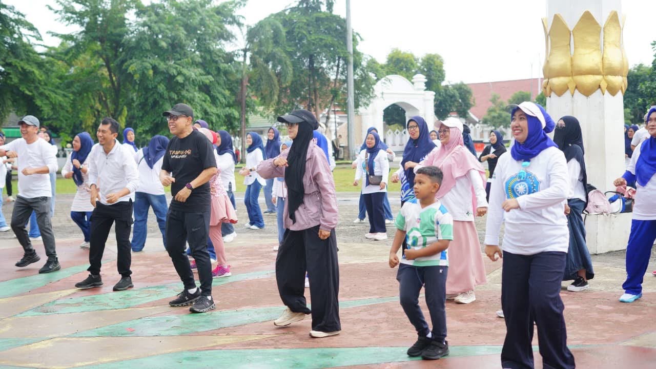CFD Bone Bukan Sekadar Olahraga, UMKM Panen Pengunjung di Tengah Antusiasme Warga