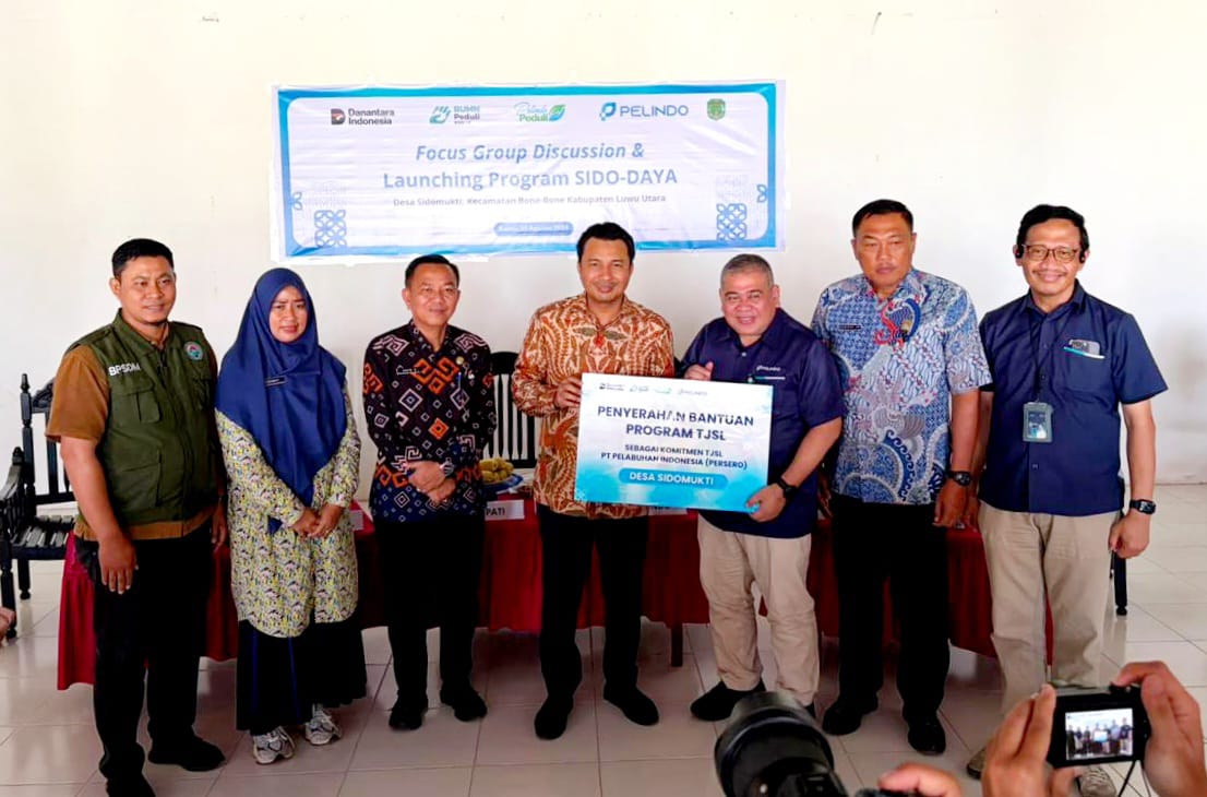 Pelindo Tak Sekadar Salurkan Bantuan, Program Sido-Daya Disiapkan Jadi Mesin Penggerak Ekonomi Desa