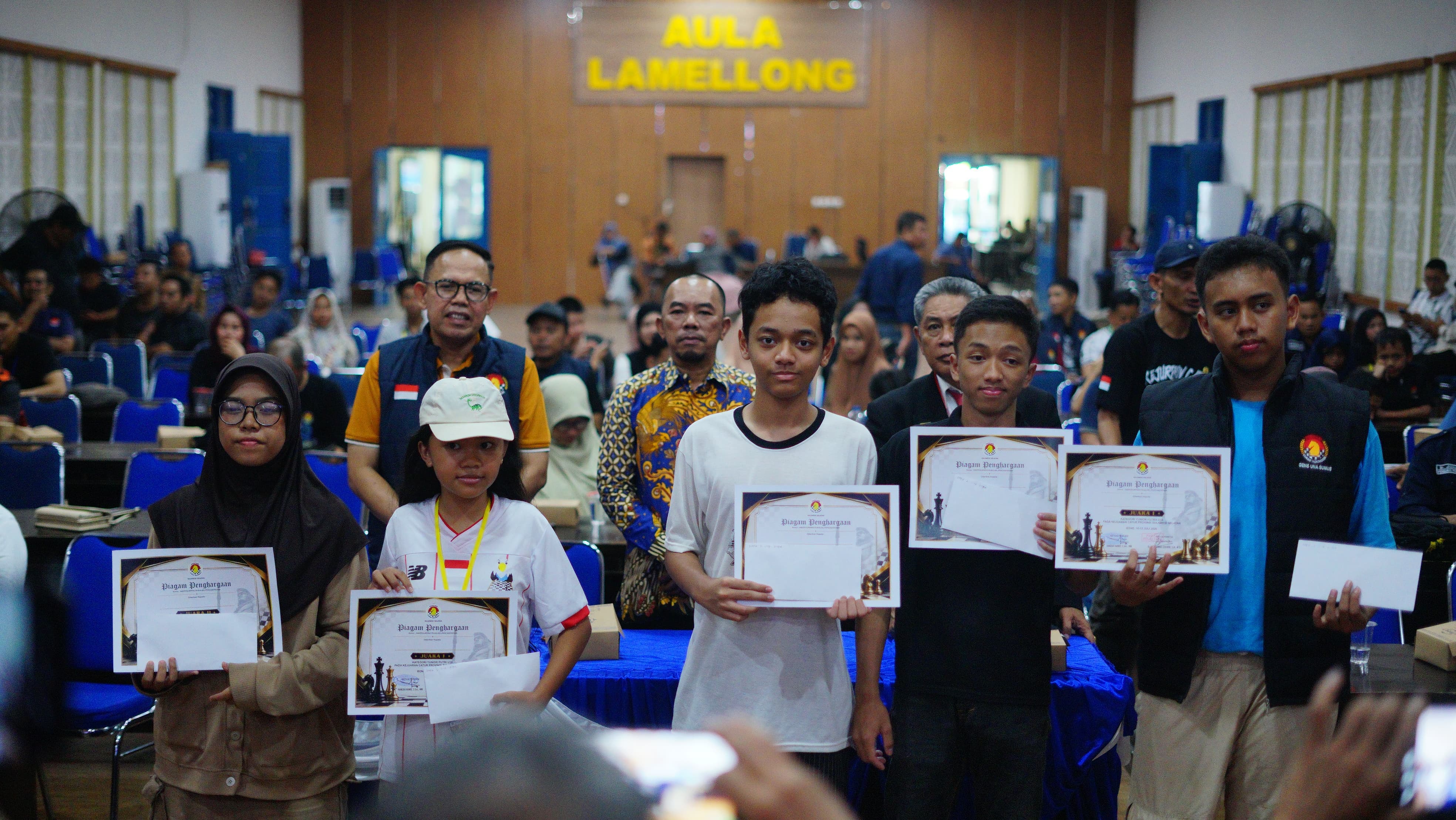 Tutup Kejurprov Catur Sulsel, Wabup Bone Dorong Catur Masuk Sekolah
