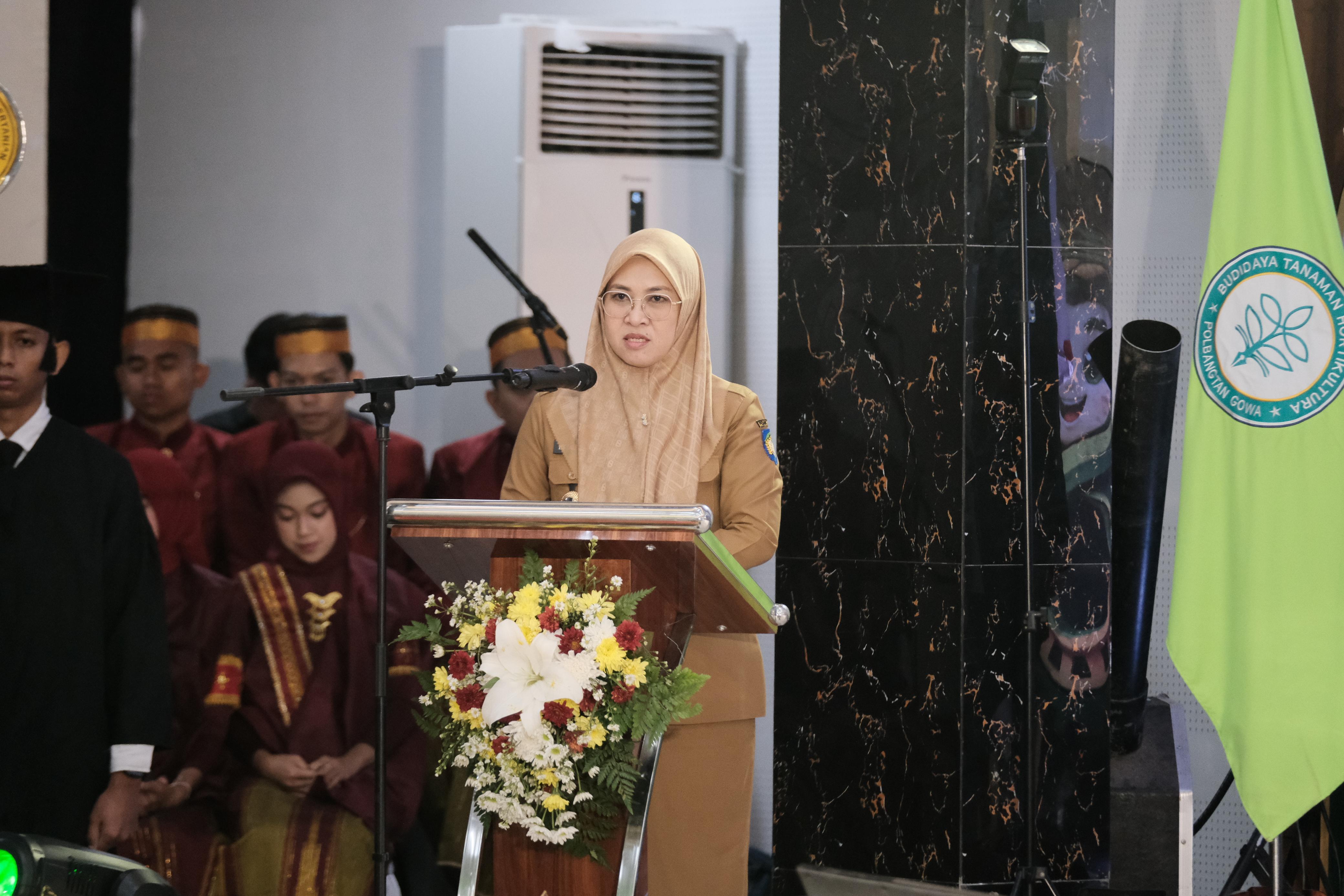 Bupati Gowa: Lulusan Polbangtan Harus Jadi Penggerak Pertanian Berbasis Teknologi