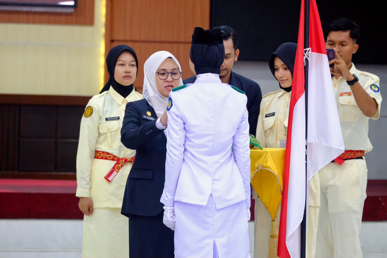 70 Paskibraka Gowa Resmi Dikukuhkan, Siap Emban Tugas pada Detik-Detik Kemerdekaan